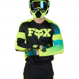 BLUZA FOX 360 STREAK BLACK/YELLOW