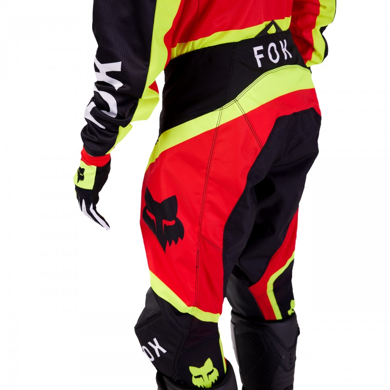 SPODNIE FOX JUNIOR 180 BALLAST BLACK/RED