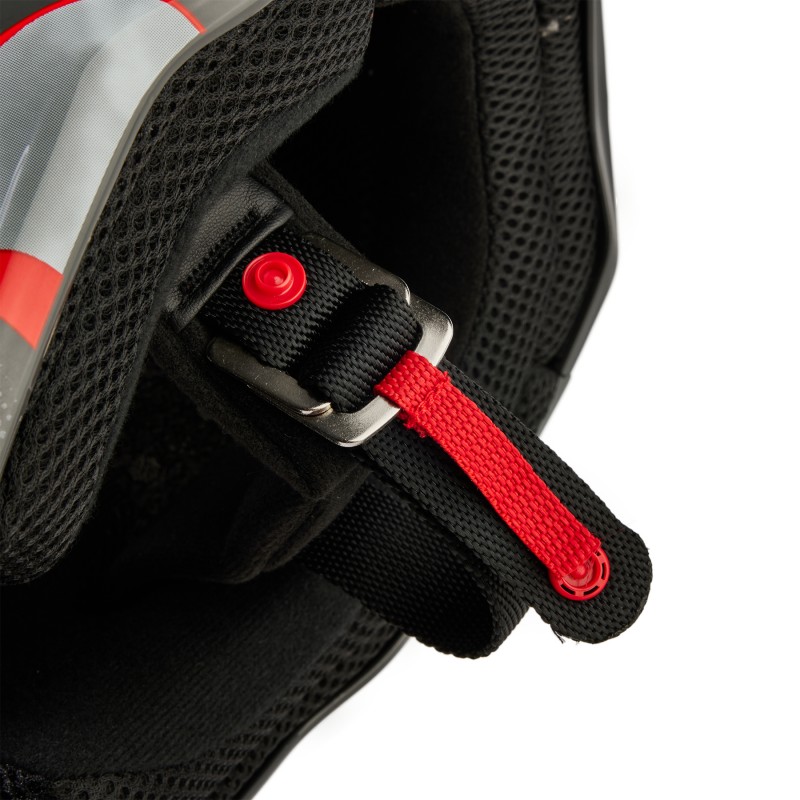 KASK FOX V1 ATLAS GREY/RED