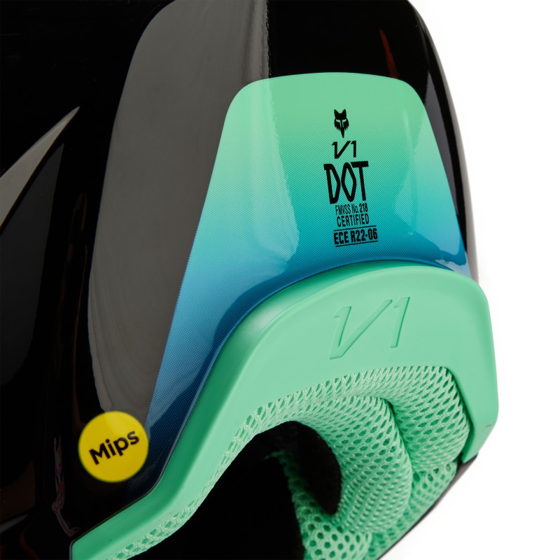 KASK FOX V1 BALLAST BLACK/BLUE