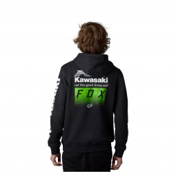 BLUZA Z KAPTUREM FOX FOX X KAWI BLACK