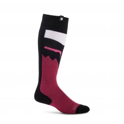 SKARPETY FOX LADY 180 FLORA BLACK/PINK