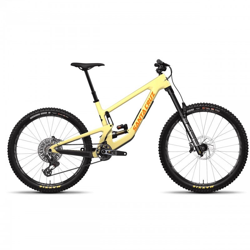 ROWER SANTA CRUZ NOMAD 6 CC MX 24 X0 AXS GROSS MARIGOLD YELLOW