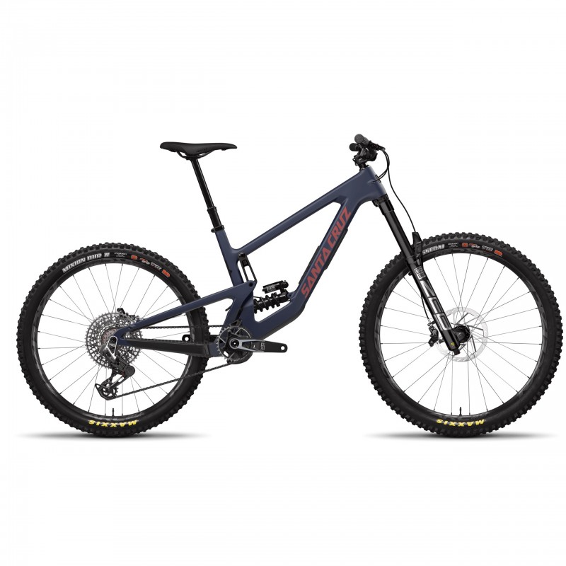 ROWER SANTA CRUZ NOMAD 6 CC MX 24 X0 AXS COIL MATTE LIQUID BLUE