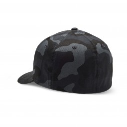 CZAPKA Z DASZKIEM FOX FOX HEAD FLEXFIT BLACK CAMO
