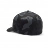 CZAPKA Z DASZKIEM FOX FOX HEAD FLEXFIT BLACK CAMO