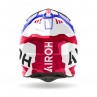 KASK AIROH STRYCKER BRAVE BLUE/RED GLOSS