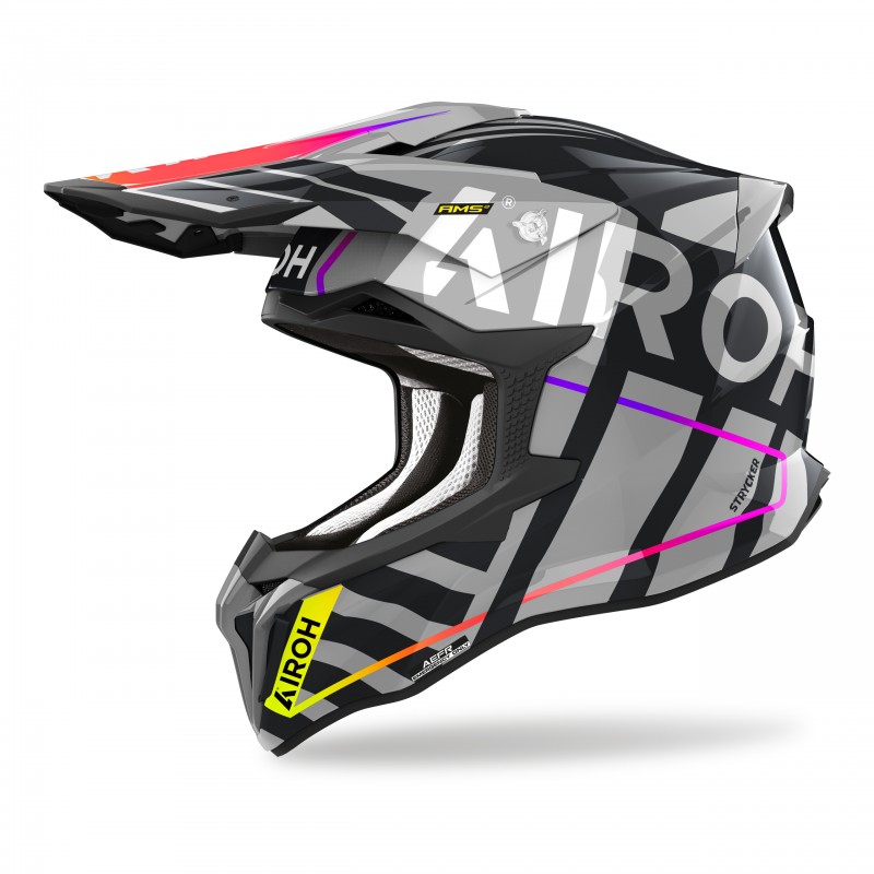 KASK AIROH STRYCKER BRAVE GREY GLOSS