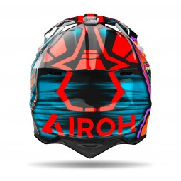 KASK AIROH WRAAAP CYBER ORANGE GLOSS