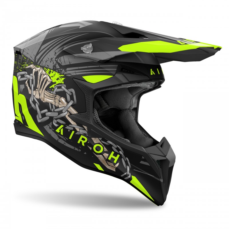 KASK AIROH WRAAAP DARKNESS MATT