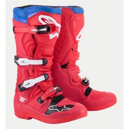 BUTY ALPINESTARS TECH 5 BRIGHT RED DARK RED ALPINE BLU