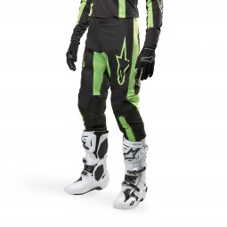 SPODNIE ALPINESTARS FLUID LURV BLACK YELLOW FLUO