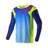 BLUZA MOTOCYKLOWA ALPINESTARS RACER HOEN YELLOW FLUO BLUE NIGHT NAVY