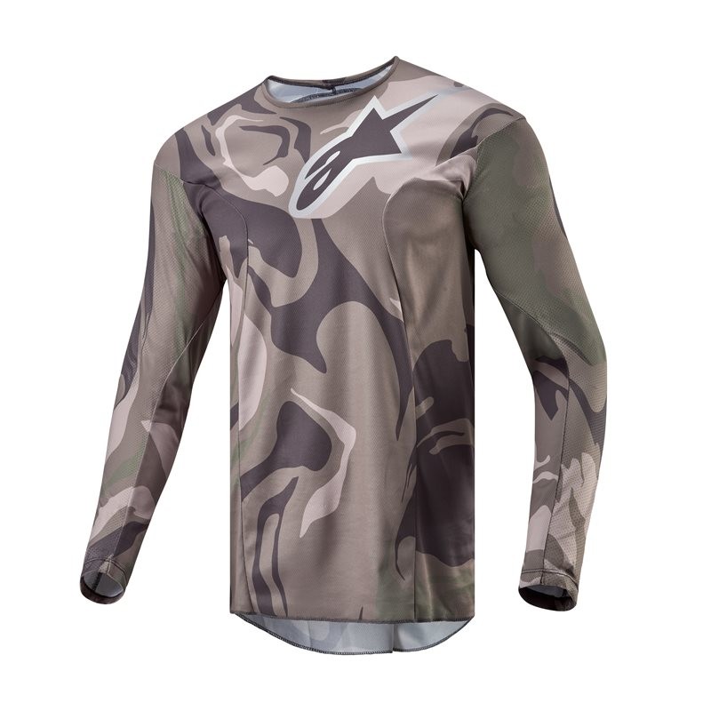 BLUZA MOTOCYKLOWA ALPINESTARS RACER TACTICAL MILITARY GREEN CAMO BROWN