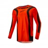 BLUZA MOTOCYKLOWA ALPINESTARS FLUID LURV HOT ORANGE BLACK