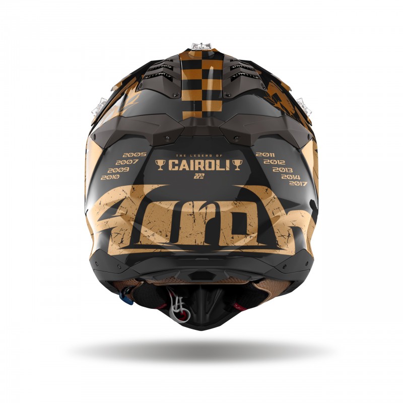KASK AIROH AVIATOR 3 LEGEND CHROME GLOSS