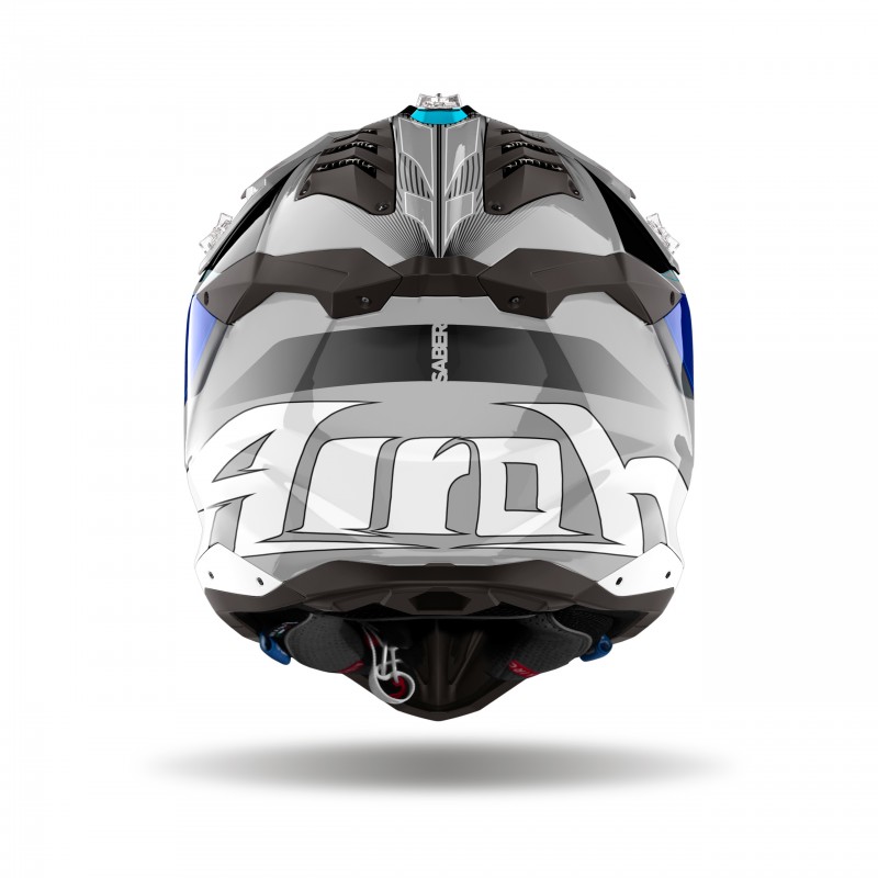 KASK AIROH AVIATOR 3 SABER BLUE GLOSS