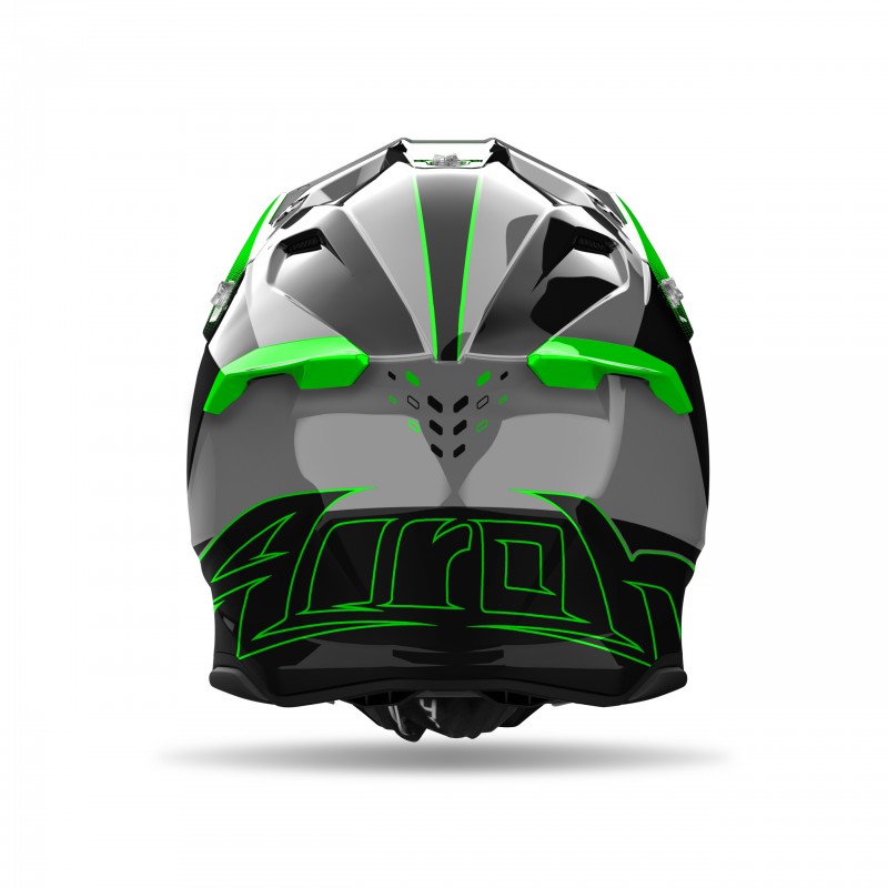 KASK AIROH TWIST 3 SHARD GREEN GLOSS