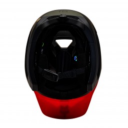 KASK ROWEROWY FOX DROPFRAME PRO NYF ORANGE FLAME