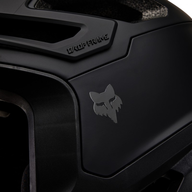 KASK ROWEROWY FOX DROPFRAME PRO MATTE BLACK