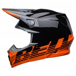 KASK BELL MOTO-9 MIPS LOUVER BLACK/ORANGE