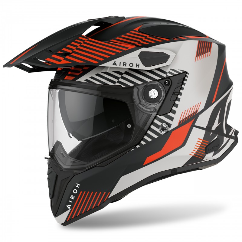 KASK AIROH COMMANDER BOOST ORANGE MATT