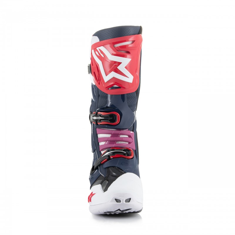 BUTY ALPINESTARS TECH 10 SUPERVENTED NIGHT NAVY WHITE RAINBOW