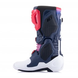 BUTY ALPINESTARS TECH 10 SUPERVENTED NIGHT NAVY WHITE RAINBOW