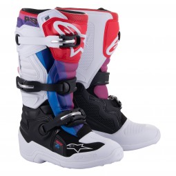BUTY ALPINESTARS TECH 7 S WHITE BLACK RAINBOW