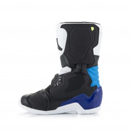 BUTY ALPINESTARS TECH 3S KIDS WHITE BLACK ENAMEL BLUE