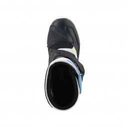 BUTY ALPINESTARS TECH 3S KIDS WHITE BLACK ENAMEL BLUE