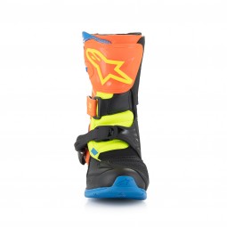 BUTY ALPINESTARS TECH 3S KIDS ORANGE FLUO ENAMEL BLUE YEL FL