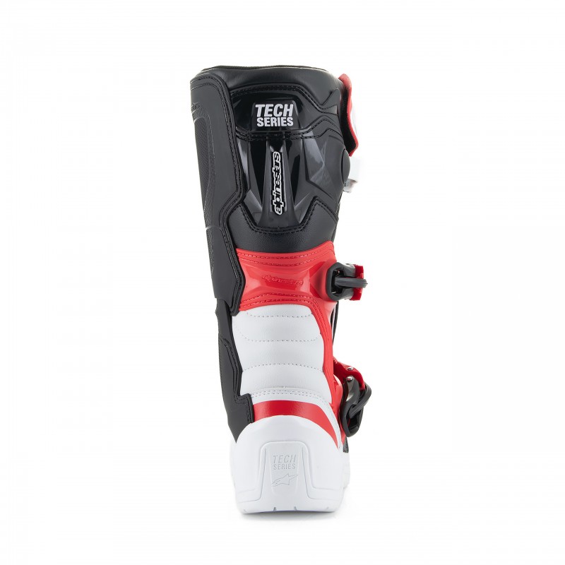 BUTY ALPINESTARS TECH 3S JUNIOR WHITE BLACK BRIGHT RED
