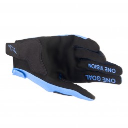 RĘKAWICE ALPINESTARS RADAR LIGHT BLUE BLACK