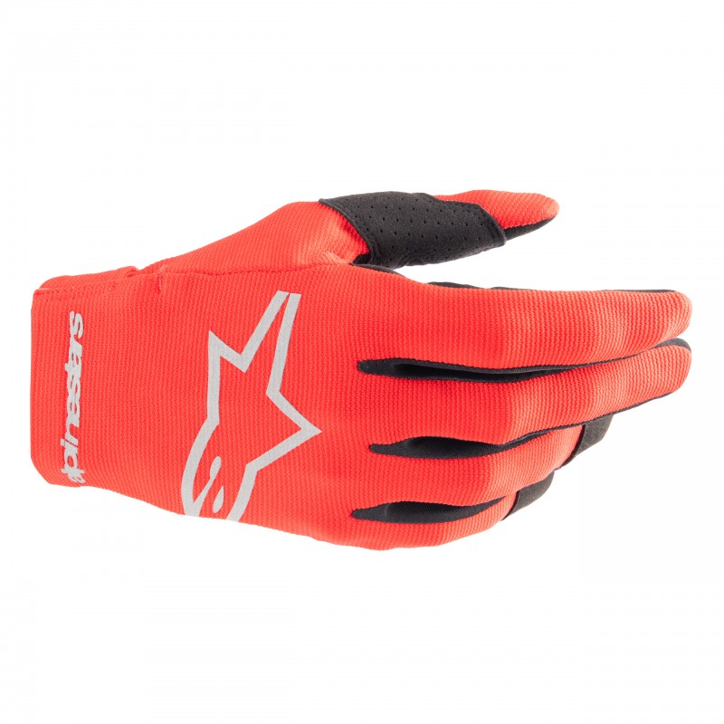 RĘKAWICE ALPINESTARS RADAR MARS RED SILVER