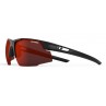 Okulary TIFOSI CENTUS gloss black (1 szkło Smoke Red 15,4% transmisja światła) (NEW)
