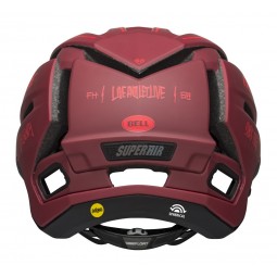 Kask full face BELL SUPER AIR R MIPS SPHERICAL matte red black fasthouse roz. M (55-59 cm) (NEW)