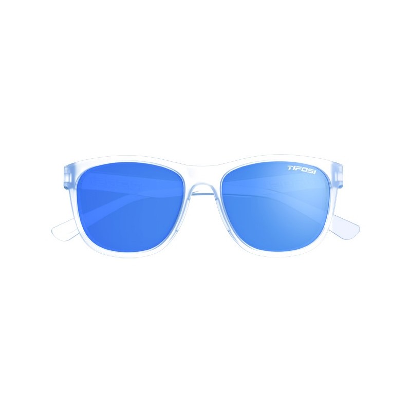 Okulary TIFOSI SWANK CLARION POLARIZED satin clear (1 szkło Clarion Blue 15,4% transmisja światła) (NEW)