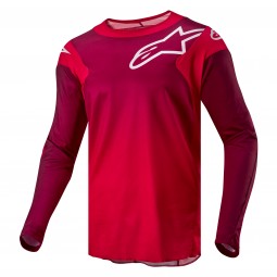 BLUZA MOTOCYKLOWA ALPINESTARS RACER HOEN MARS RED BURGUNDY