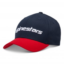 CZAPKA Z DASZKIEM ALPINESTARS LINEAR NAVY/RED