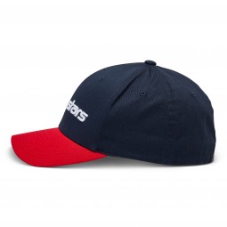 CZAPKA Z DASZKIEM ALPINESTARS LINEAR NAVY/RED