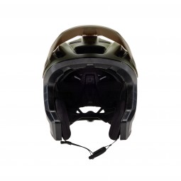 KASK ROWEROWY FOX DROPFRAME PRO RUNN OLIVE GREEN