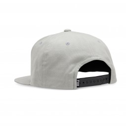 CZAPKA Z DASZKIEM FOX FOX HEAD SNAPBACK STEEL GREY