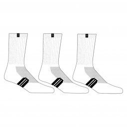 SKARPETY FOX LEVEL UP CREW 3PK WHITE