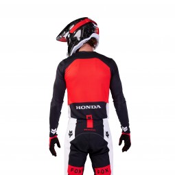 BLUZA FOX FLEXAIR HONDA BLACK/WHITE