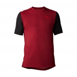 KOSZULKA ROWEROWA FOX RANGER DR RACE BORDEAUX
