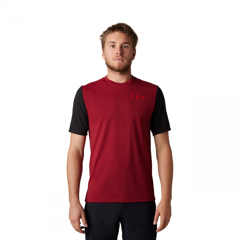 KOSZULKA ROWEROWA FOX RANGER DR RACE BORDEAUX