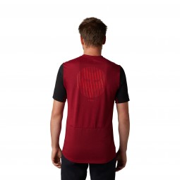 KOSZULKA ROWEROWA FOX RANGER DR RACE BORDEAUX
