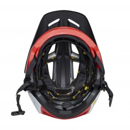 KASK ROWEROWY FOX SPEEDFRAME PRO KLIF FLUORESCENT RED