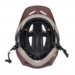 KASK ROWEROWY FOX SPEEDFRAME RACIK CORDOVAN